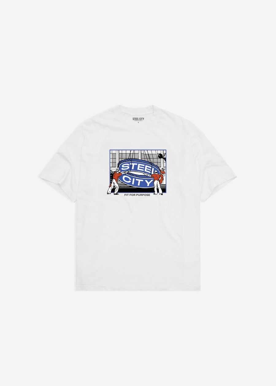 Fit For Purpose Tee - White