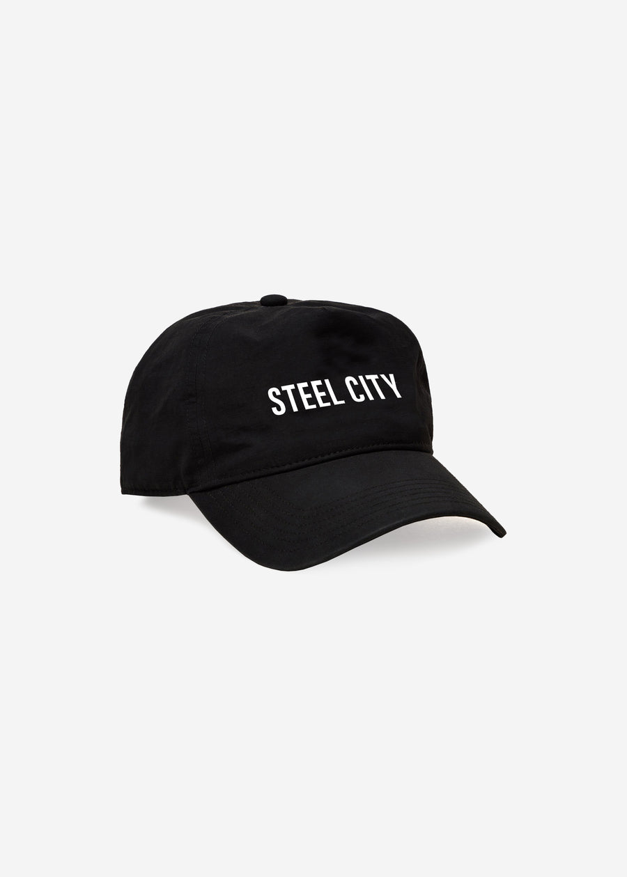 Steel City Lightweight Cap - Black